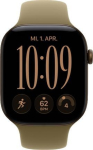 Apple Watch Series 12 (GPS) 46 mm Brown Green SmartWatch