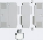 Novus Dahle Novus - Support arm extension platform - Anthrazit (pack of 2)