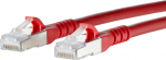 METZ CONNECT Cat.6A - 7 m - Cat6a - S/FTP (S-STP) - RJ-45 - RJ-45 - Rot