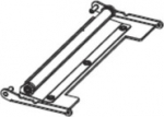 ZEBRA KIT PEEL BRACKET ASSY, ZE500-6 RH + LH