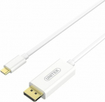 Kabel USB Unitek USB-C - DisplayPort 1.8 m White (V400A)