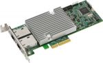 Supermicro AOC-STGS-i2T - Network adapter - PCIe 3.0 x4 Low-Profile