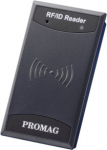 Promag MF700, RS232 - RFID reader, 13.56 MHz (MIFARE), open cable end, contactless (up to 5cm), RS232, Wiegand, MSR ABA Track 2, dimensions (WxHxD): 47x16x83mm
