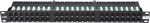 BKT Elektronik 19&acute;&acute; Patch Panel, 48xRJ45, unshielded, Cat6, 1U, black