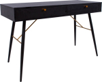 Desk LUXEMBOURG 120x48xH75cm, black