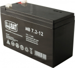 MPLPOWER Lead acid battery VRLA MB 7.2AH-12V (151/65/94mm)