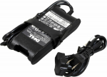 DEL Dell AC Adapter, 65W, 19.5V, 3, Pin, Barrel, C5 Power Cord