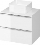 Cersanit S522-040 CABINET Z Blata VIRGO 60 WHITE HANDLE CHROME ZMONT. // CER.VIRGO-BLAT-60-BIAŁA-UCH-CH