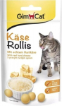 GIMCAT K&auml;se-Rollis Crunchy Cheese Bites &ndash; cat treat &ndash; 40g
