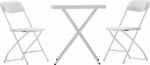 Newstorm Aruba table set + 2 chairs (PCS007X01A)