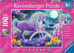 Ravensburger Puzzle 300el Glitter unicorn 129805 RAVENSBURGER