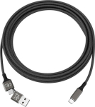 smrter SPEEDY Data-& Ladekabel, Typ USB-C, 100cm, black retail