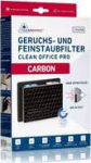Cleanoffice Clean Office Printer fine dust filter Carbon 150x120x50mm 2er