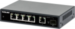 INTELLINET 5-Port Gigabit PoE+ Switch 1SFP91W