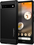 Kaitse&uuml;mbris Rugged Armor, Google Pixel 6a, must, Spigen