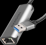 Axagon ADE-25R SUPERSPEED USB-A 2.5 GIGABIT ETHERNETCompact aluminum USB-A 3.2 Gen 1 2.5 Gigabit Ethernet 10/100/1000/2500 Mbit adapter with automatic installation