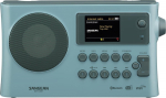 Sangean Electronics WFR-28BT Internet Tischradio DAB+ FM WLAN Bluetooth AUX Battery charging function - Bluetooth