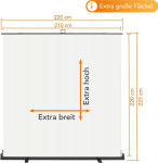 Walimex pro Roll-up Panel Background 210x220cm white