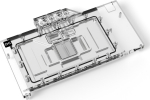 Alphacool GPX-N - Wasserblock + backplate - Acryl - Aluminium - Kupfer - Schwarz - 3-Pin JST - 1/4" - CE - FC - RoHS