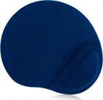 INCA Ergonomic mouse pad 245x220x3mm Silicone/Gel blue retail