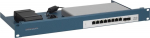 Rackmount.IT CISRACK RM-CI-T17 - Mounting kit for network devices - Rack mountable - Metallic blue - 1U - 48.3 cm (19")