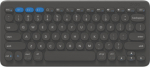 ZAGG Pro Keyboard 12 inch-Charcoal-UK (wireless charging on mat), transparent