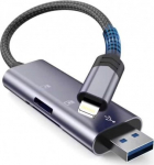 Tech-Protect kaardilugeja Ultraboost SD/microSD Lightning/USB