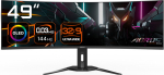 GIGABYTE CO49DQ OLED Curved Gaming Monitor - 5120x1440(DQHD), 1800R, 144Hz, 0.03ms, KVM, FreeSync Premium Pro, HDMI 2.1
