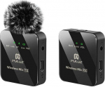 Puluz PU3153B Wireless Lavalier Microphone 1 TX + 1 RX