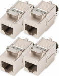 DIGITUS Keystone module tool-free. assembly end 4 Stk