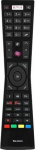 HQ LXP3231 TV remote control JVC RM-C3231 NETFLIX YOUTUBE Black