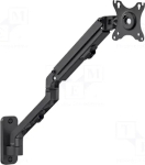 Gembird MA-WA1-02 Adjustable Wall Display Mounting Arm 17-27" / black