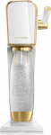 Saturator Sodastream Art + 1 bottle + gas White and gold