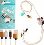 Lazerbuilt Ladekabel 3 in 1 Squishmallows - Cam 1.2m