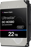 Western Digital WD Ultrastar DC HC580 Harddisk WUH722422AL5204 22TB 3.5 Serial Attached SCSI 3 7200rpm