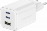 Swissten Travel Charger GaN 2x USB-C / PD USB-A / 18W QC / 65W