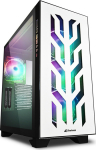 Sharkoon Elite Shark CA300T - - E-ATX / SSI EEB - Side panel with window (hardened glass)