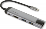 Verbatim USB-C Multiport Hub USB 3.0 HDMI Gigabit Ethernet