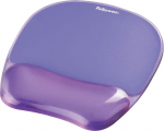 MOUSE PAD CRYSTAL GEL/PURPLE 9144104 FELLOWES