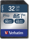 Verbatim SDHC Card Pro 32GB Class 10 UHS-I