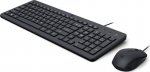 HP 100 Wired Mouse and Keyboar