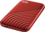 External SSD|WESTERN DIGITAL|My Passport|2TB|USB-C|USB 3.2|Write speed 1000 MBytes/sec|Read speed 1050 MBytes/sec|WDBAGF0020BRD-WESN