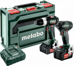 Power tool set Metabo METABO.ZESTAW COMBO 18V 2.1.18 (BS 18 LT BL +SSD 18 LTX 200 BLL) 2x5.2Ah METABOX