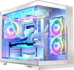 Mode Com Volcano Panorama APEX ARGB computer case 7F MIDI White