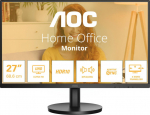 LCD Monitor|AOC|27 "|3840 x 2160 pixels|4K Ultra HD|Native aspect ratio 16:9|LCD|Flat|U27B3A