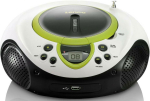 CD-raadio Lenco SCD38USBG, roheline