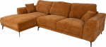 Corner sofa OLIVIA LC, brown