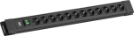 Bachmann CONNECTUS 12xCEE7/3 1xSchalter 2.0m CEE7/7 Schwarz