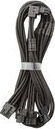 CableMod C-Series Pro Anschlusskabel - Variante A, 90&deg;, 16-Pin zu 4x8-Pin PCIe, schwarz