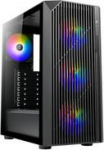 AZZA PC Gaming Geh&auml;use Source 203A02 USB2.0/3.0/C Schwarz - Midi/Minitower - ATX